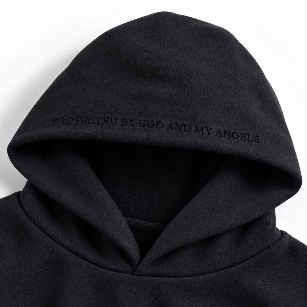 Sudadera con capucha de doble capa 444 — Gris